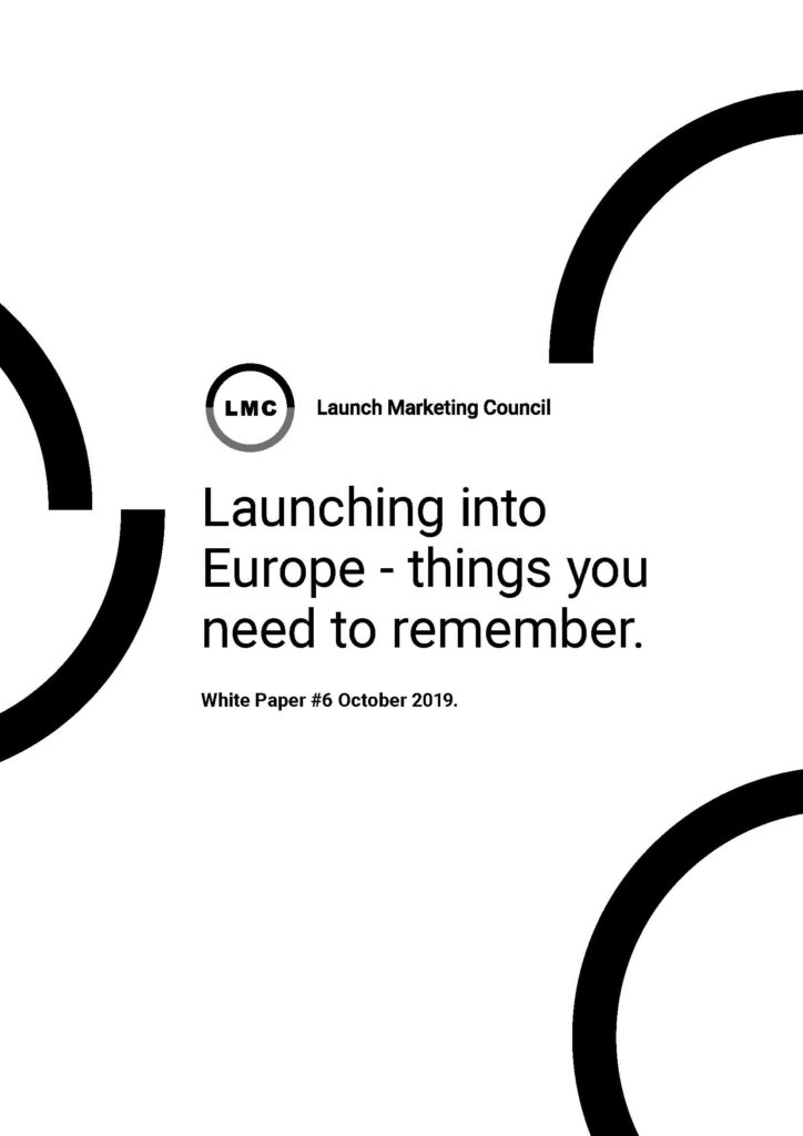 Launching a new product into Europe – What to remember. White Paper #6.
